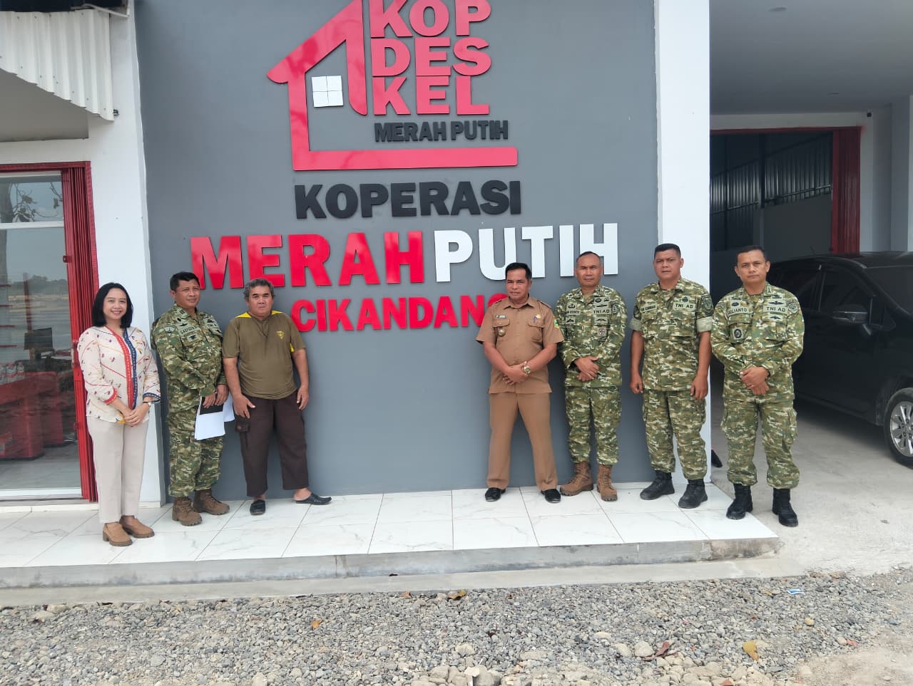 Perkuat Ekonomi Desa, Mabes AD Lakukan Verifikasi Lapangan Koperasi Merah Putih Cikandang