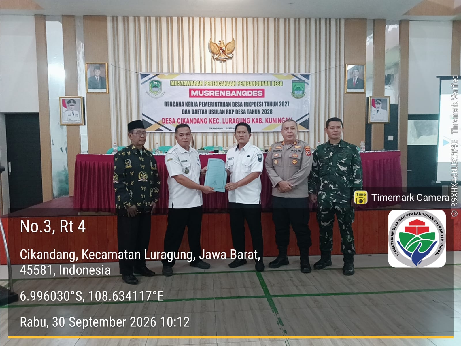Desa Cikandang Gelar Musrenbangdes dan Tetapkan DU-RKP Tahun 2028