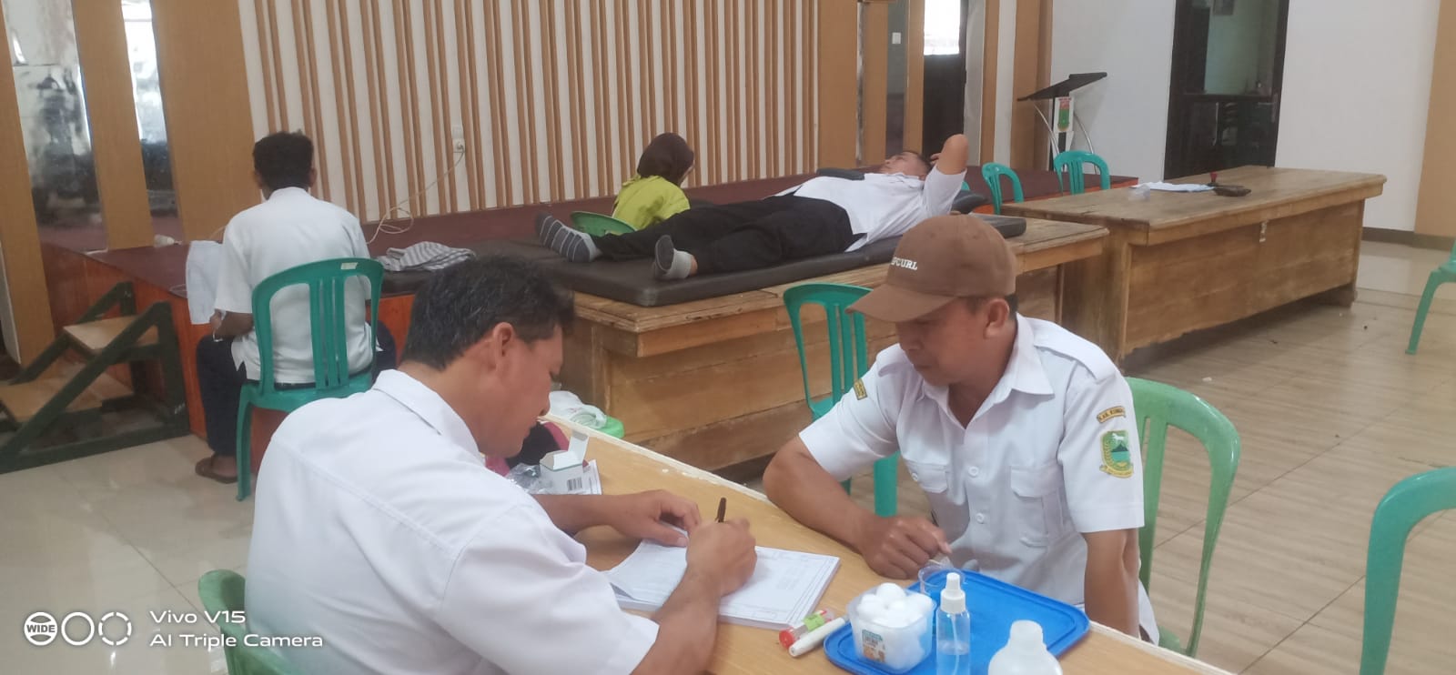 Wujud Kepedulian Sosial, Warga Desa Cikandang Luragung Antusias Ikuti Aksi Donor Darah